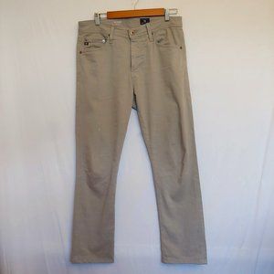 Adriano Goldschmeid Khaki Everett Slim Straight Leg Women Pants 31